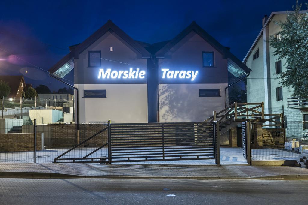 Domki Morskie Tarasy Jastrzębia Góra Exteriér fotografie