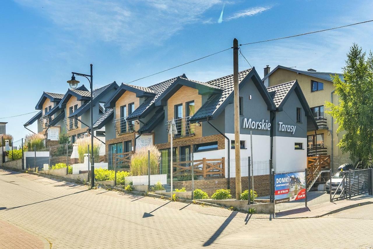 Domki Morskie Tarasy Jastrzębia Góra Exteriér fotografie
